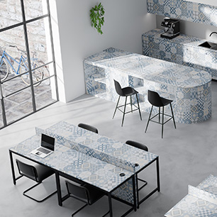 CARREL Bleu