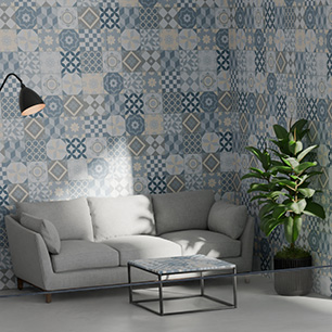 CARREL BLUE