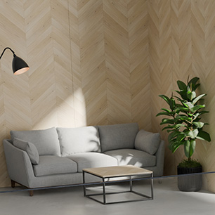 Chevron Oak Light