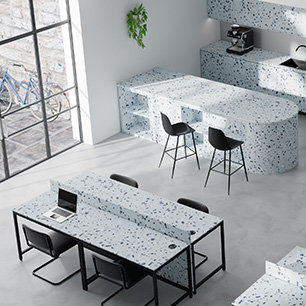Terrazzo Venetian Blue