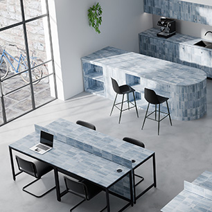 Zellige Vertical Blue