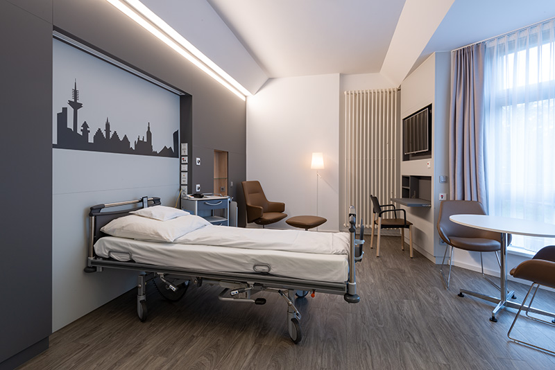Agaplesion Markus Krankenhaus Frankfurt – Sanierung Patientenzimmer
