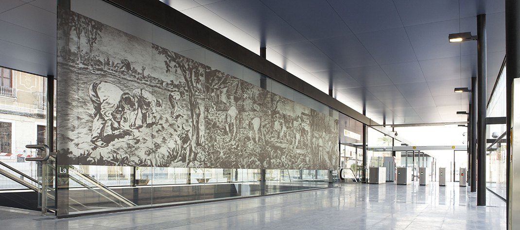 Station de métro Alboraia - Espagne