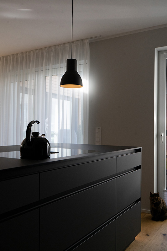 Moderne Küche im Privathaushalt