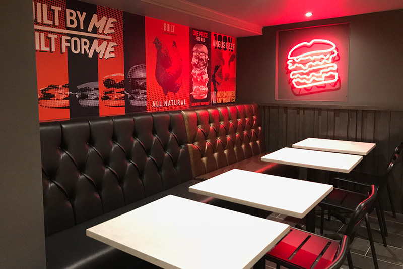 BUILT Custom Burgers