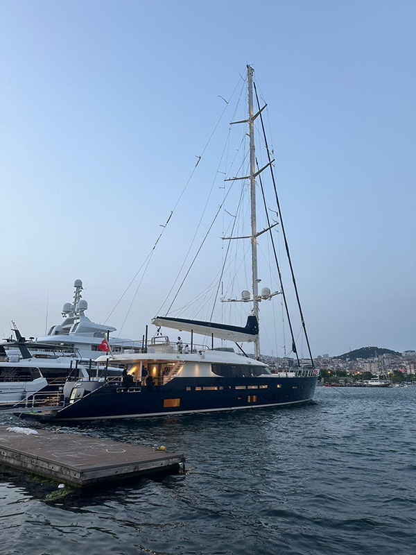 Yacht Badezimmer, Istanbul