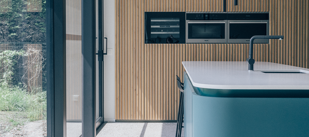 Cuisine en Bleu Pétrole - Belgique