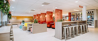 Northgo College, Schulbibliothek und Lernraum 