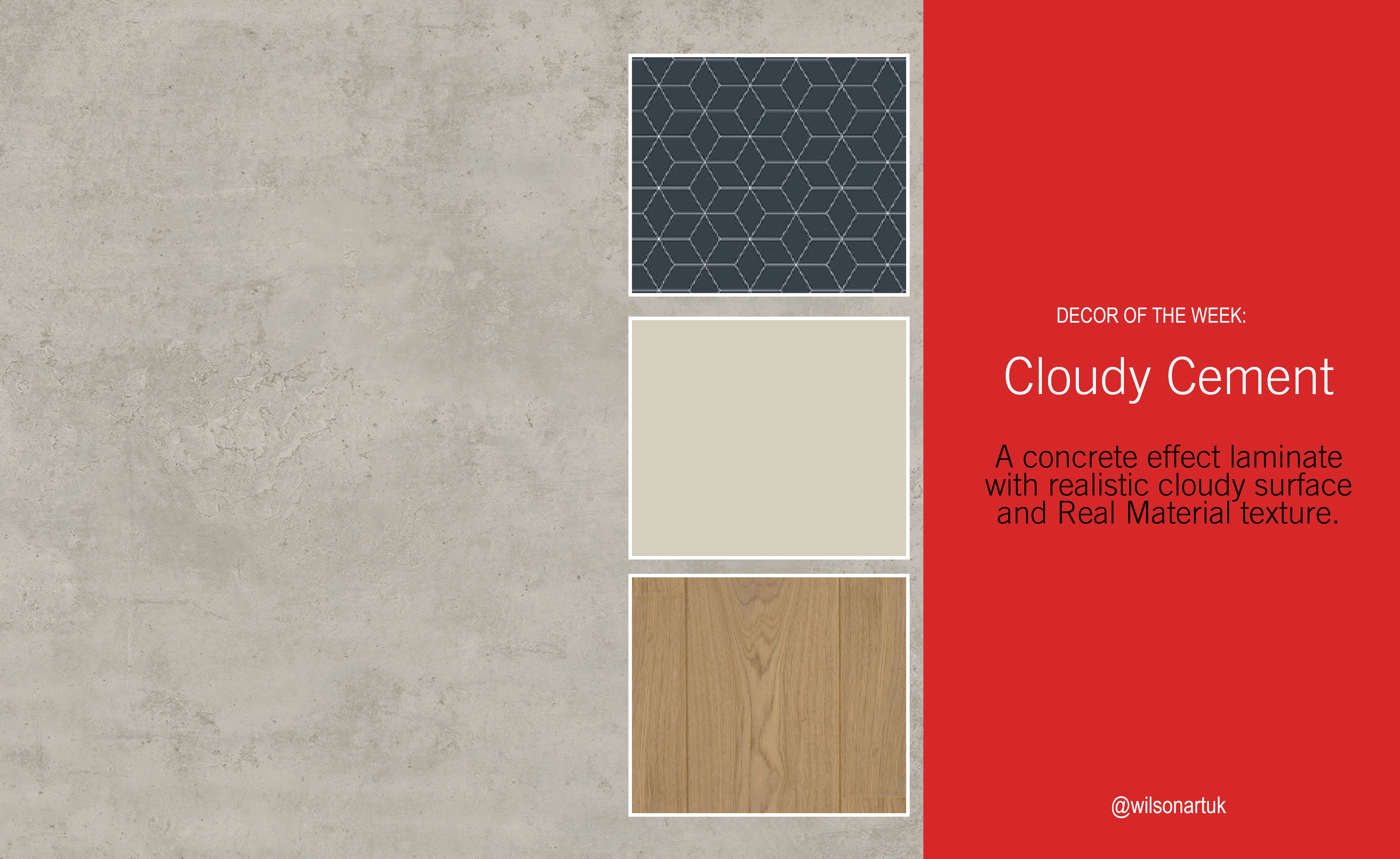 Decor of the Week: Cloudy Cement