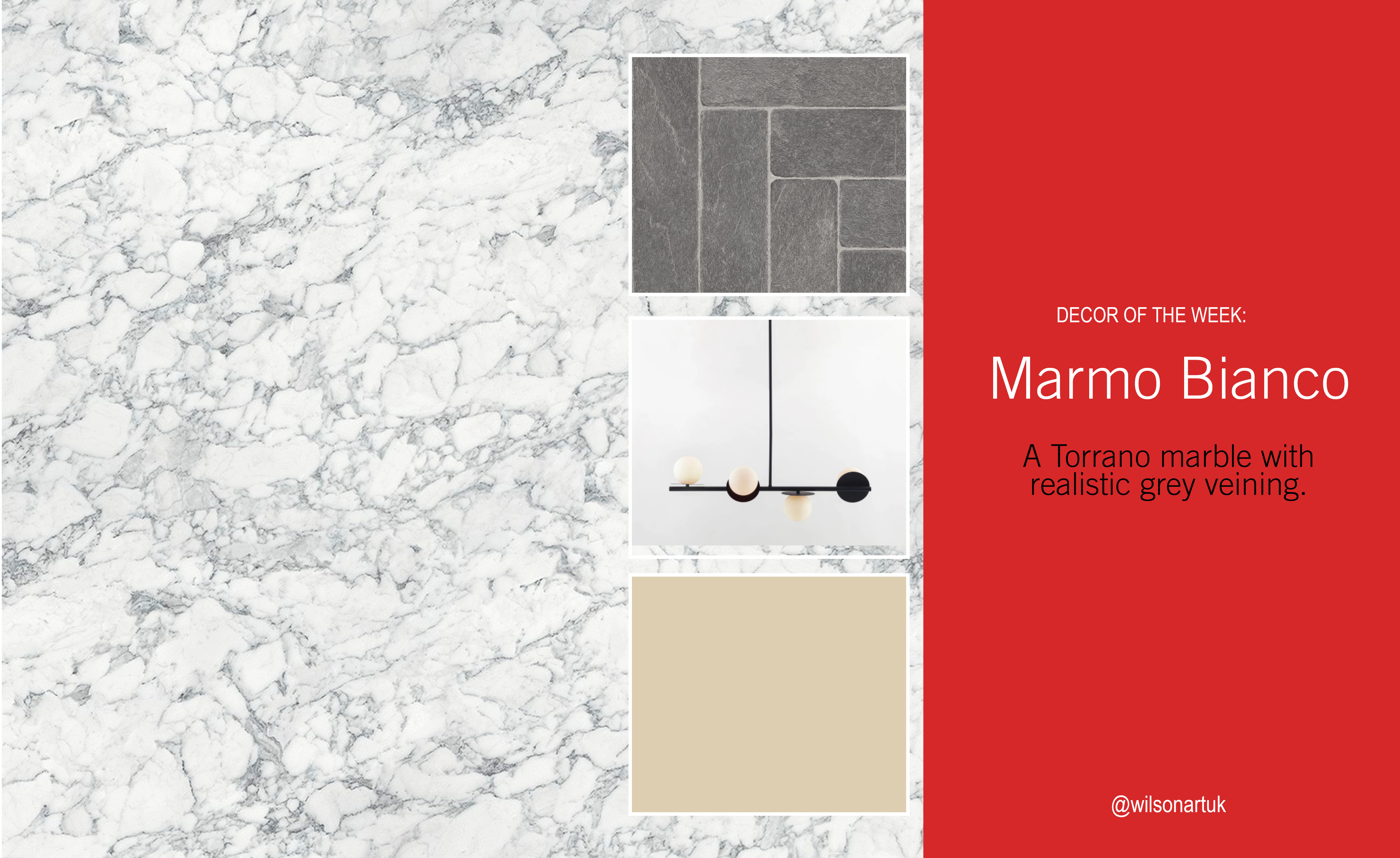 Decor of the Week: Marmo Bianco