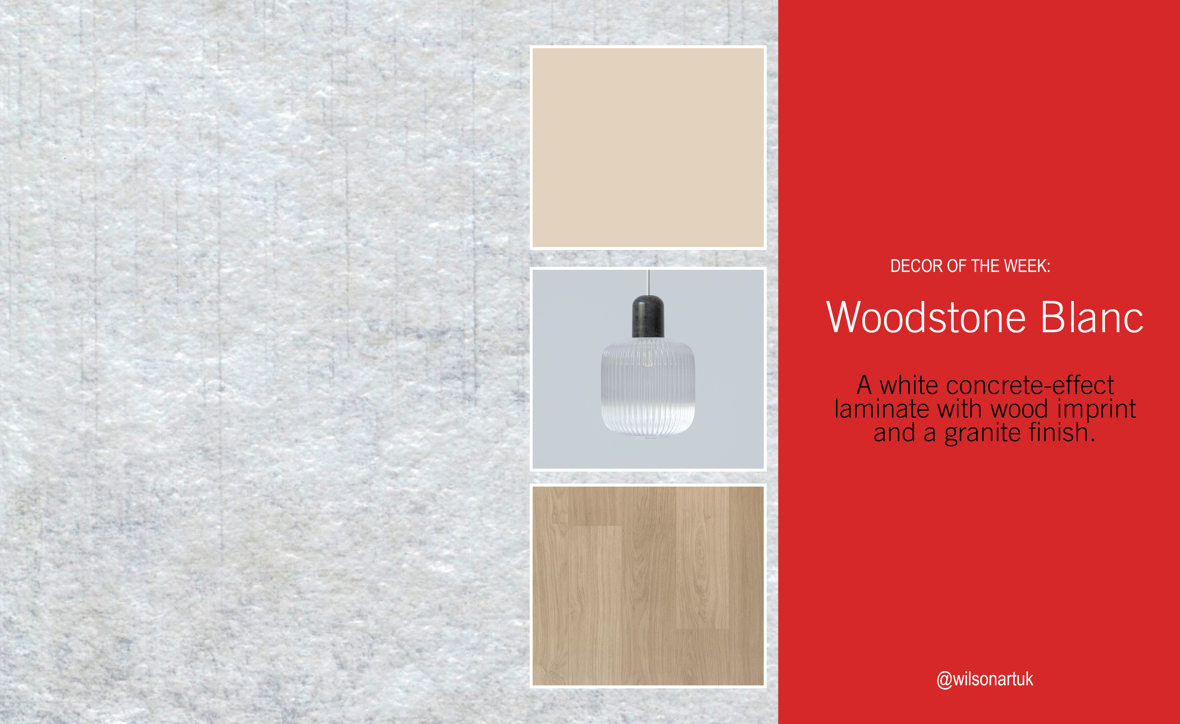 Decor of the Week: Woodstone Blanc