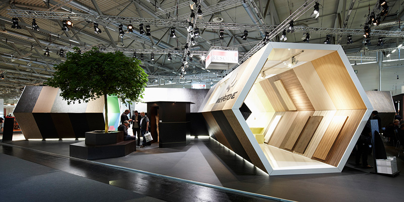 Exhibition stand Interzum 2011