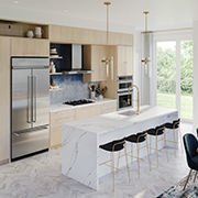 Bright Modern Kitchen 