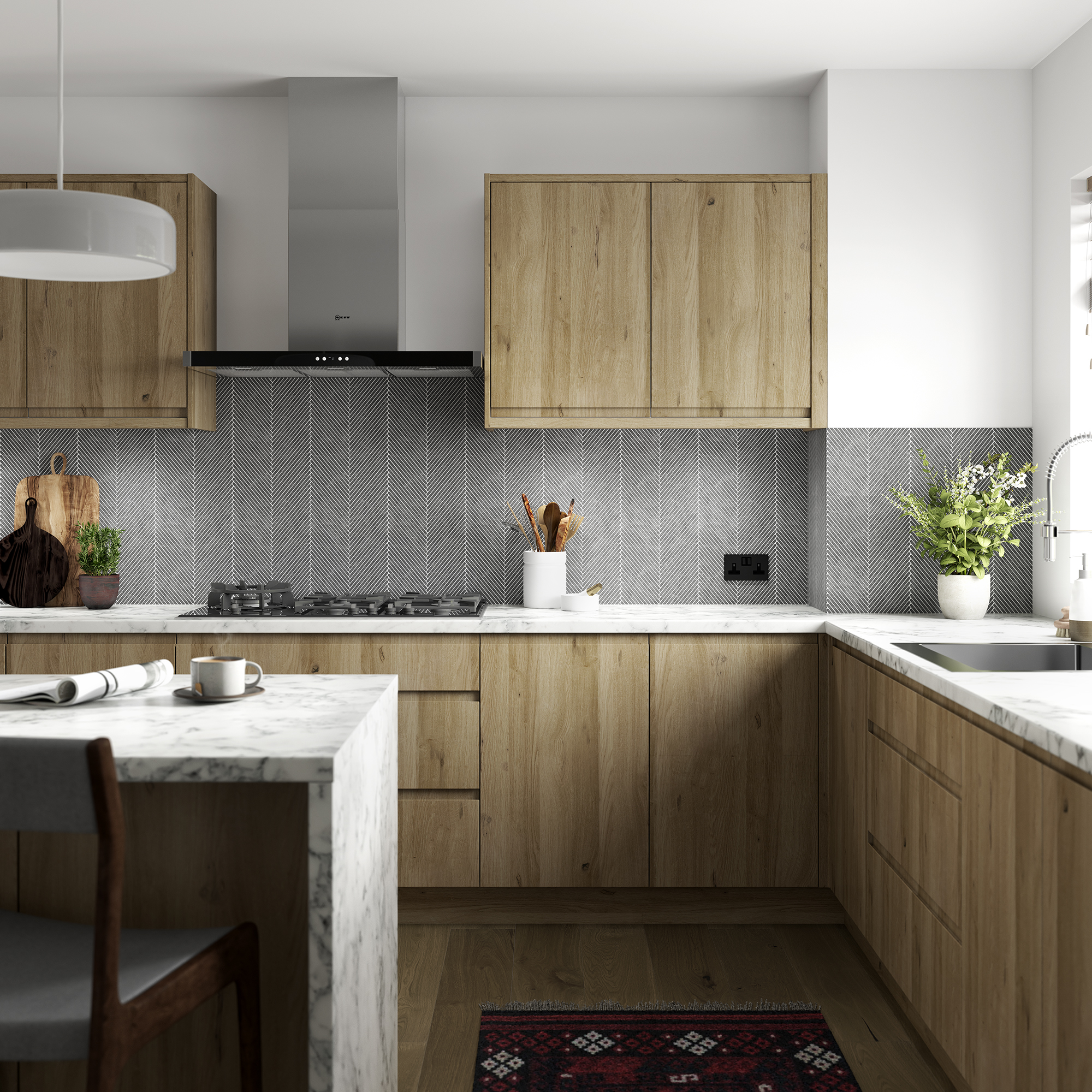 Embrace Elegance: Explore Wilsonart's Marmobianco Laminate Gallery