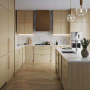 Wood Infused Kitchen Warmth