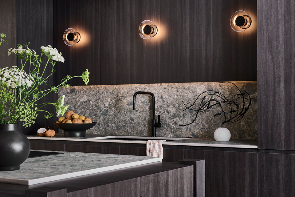 The Cozy Charcoal Kitchen