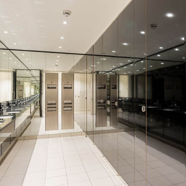 Polyrey HPL, Reysipur - Cubicle, Locker, Shower, Integrated Furniture