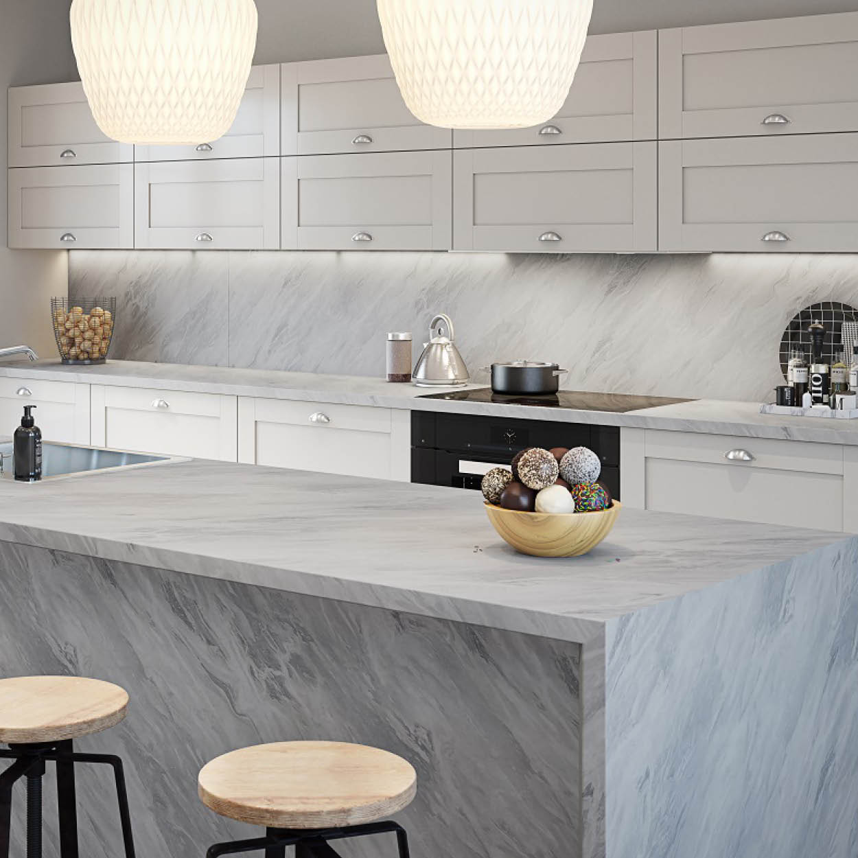 Marble Sirocco: A Stunning Collection of Wilsonart Laminate Worktops