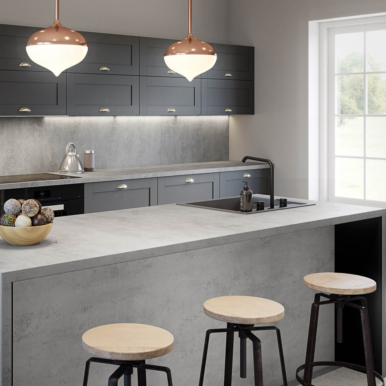 Discover Dazzling Designs: Wilsonart Laminate Gallery Worktops Blend Wood and Stone Elegance