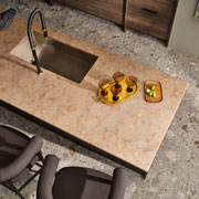 Neutral Glam Countertops