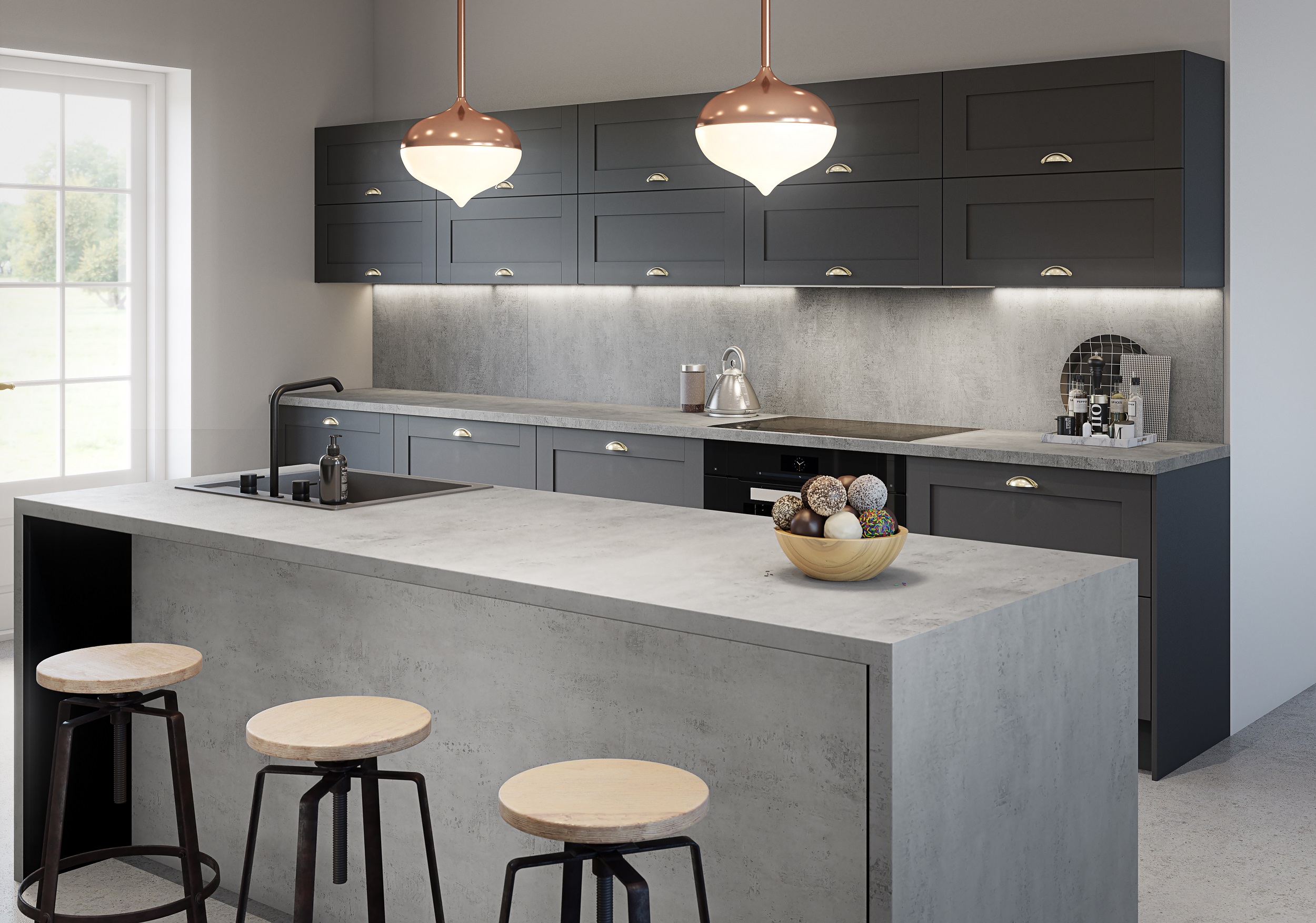 Discover Dazzling Designs: Wilsonart Laminate Gallery Worktops Blend Wood and Stone Elegance