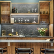 Amani Noir, Sophisticated Home Bar​