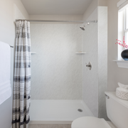 Soft, neutral shower