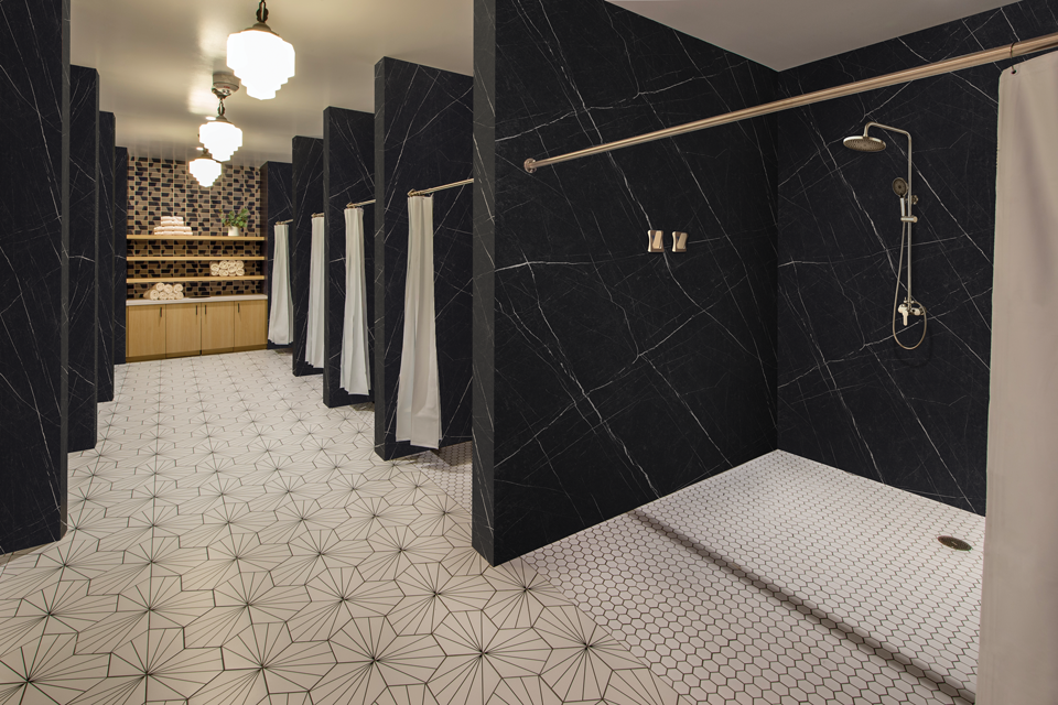 Waterproof decorative spa wall panels