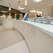Our Lady of Consolation | Long Cafeteria Counter