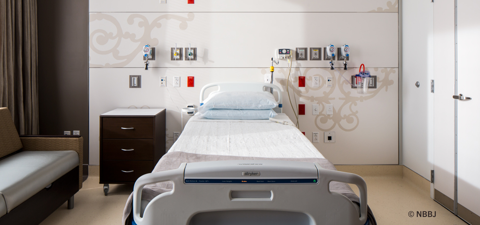 University Medical Center - LSU | Wilsonart x NBBJ | Patient Headwall